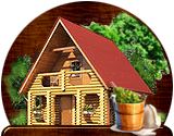 Проекты бань из бревна