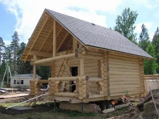 Бани из бревна в Краснодарском крае