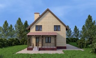 Проекты домов из кирпича 6х9 в Краснодаре