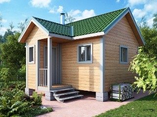 Проекты бань из бруса 3х5