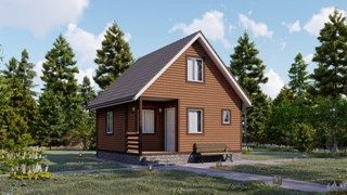 Проекты бань из бруса 6х6