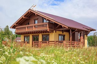 Строительство каркасных домов в стиле шале в Краснодаре под ключ