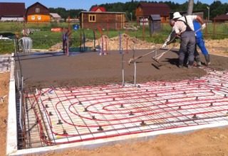 Строительство фундамента Шведская плита в Краснодаре