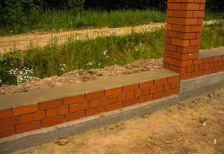 Виды фундаментов для забора в Краснодаре