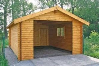 Гараж из бруса под ключ в Краснодаре