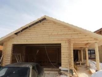 Гараж из бруса под ключ в Краснодаре