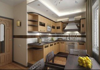 Ремонт кухни 16 кв.м в Краснодаре