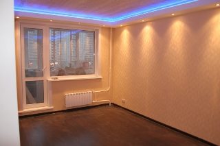 Ремонт спальни 8 кв метров в Краснодаре под ключ