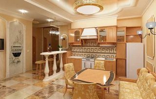 Элитный ремонт кухни в Краснодаре