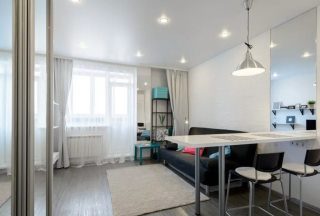 Фото Ремонт студии 26 кв.м в Краснодаре